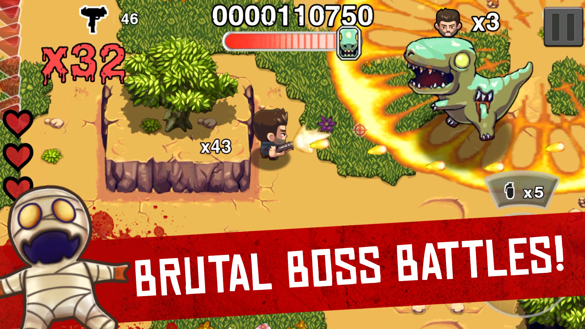 اسکرین شات 3 بازی Age of Zombies