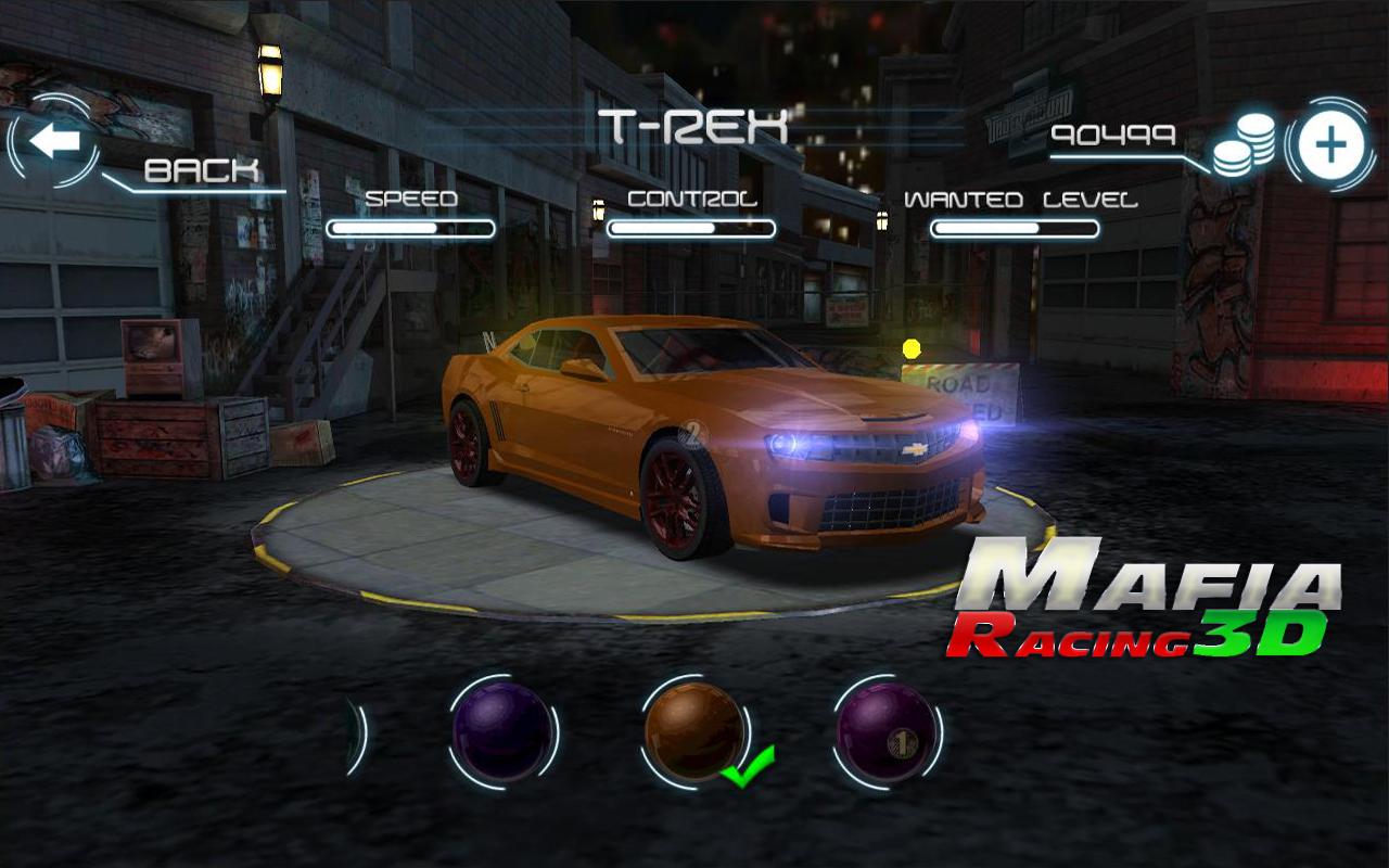اسکرین شات 3 بازی Mafia Racing 3D