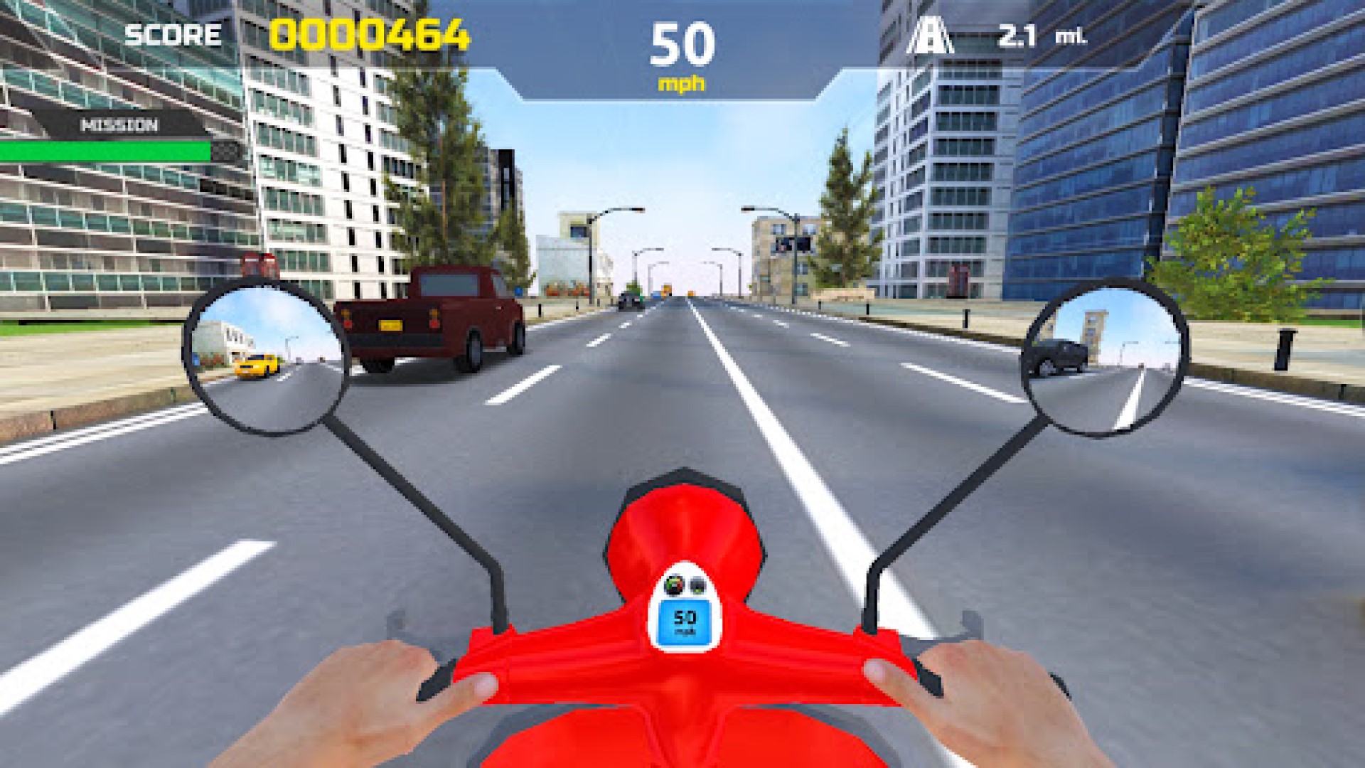 اسکرین شات 8 بازی Moto Racing Club: Highway Ride