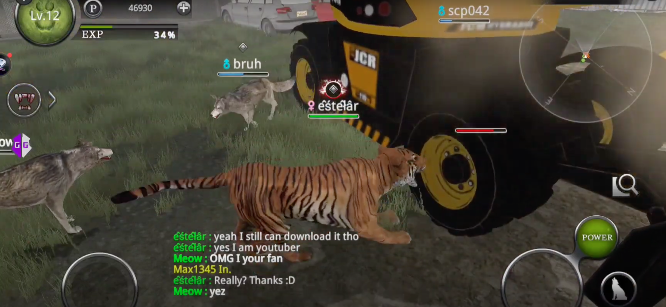 اسکرین شات 1 بازی Wild Animals Online(WAO)