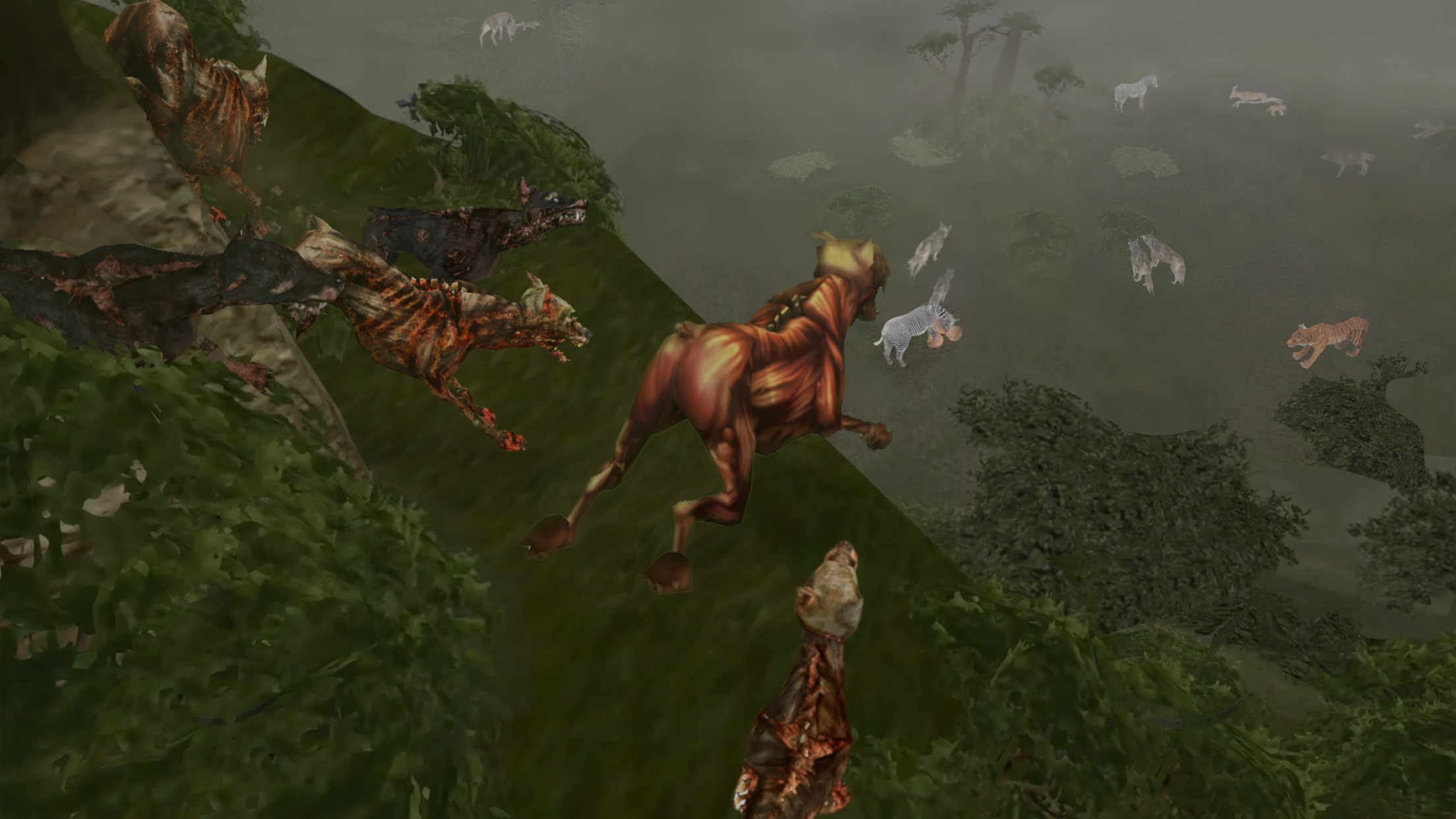 اسکرین شات 2 بازی Wild Zombie Online(WZO)