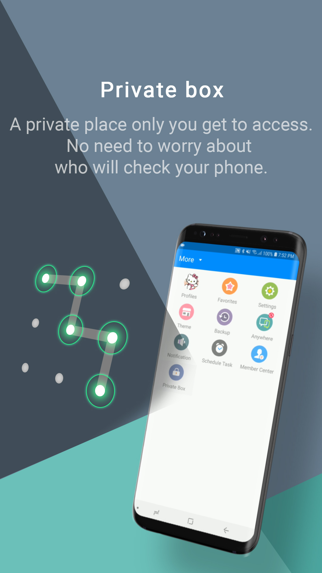 اسکرین شات 8 برنامه Handcent Next SMS messenger