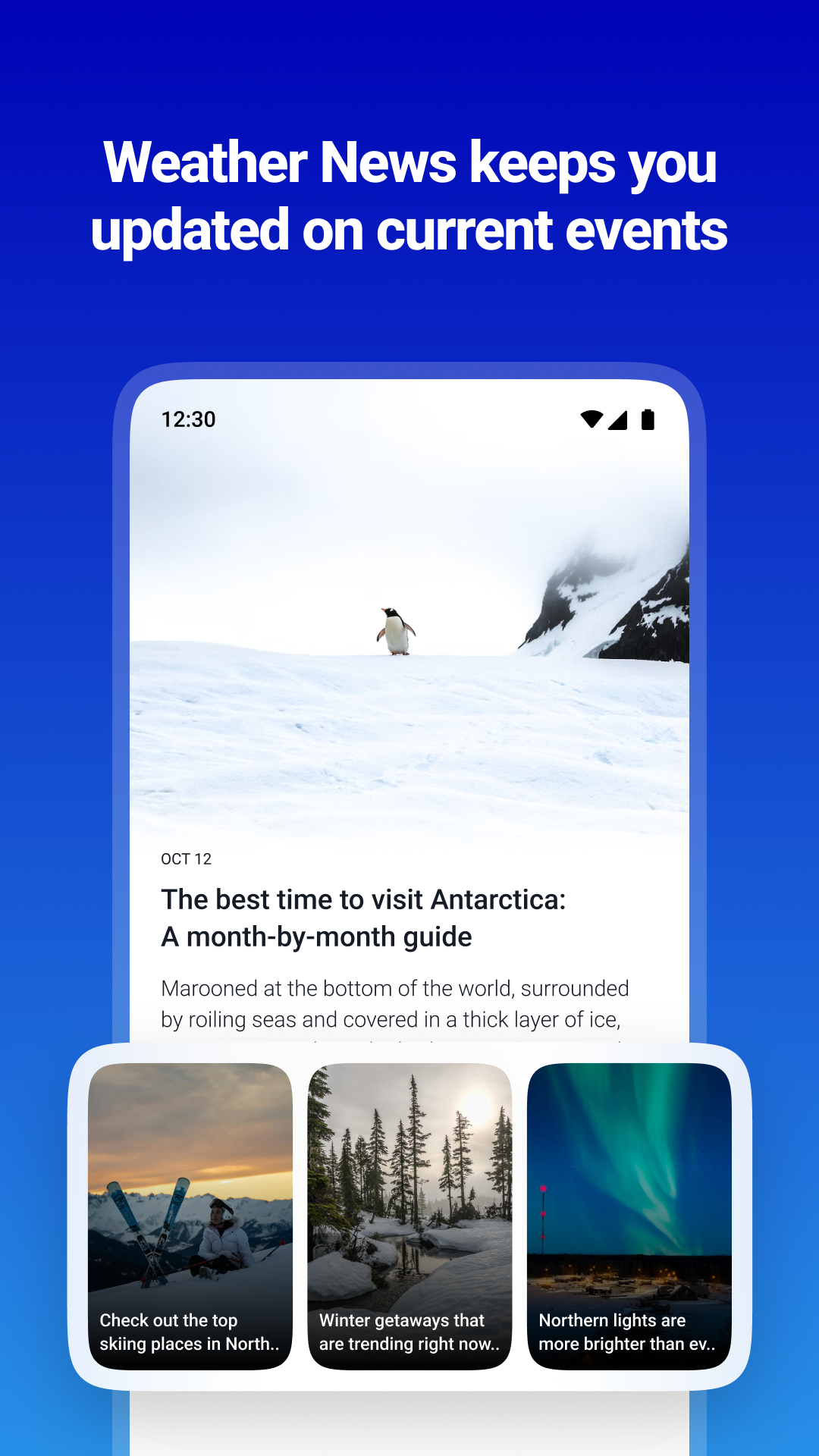 اسکرین شات 6 برنامه 1Weather Forecasts & Radar