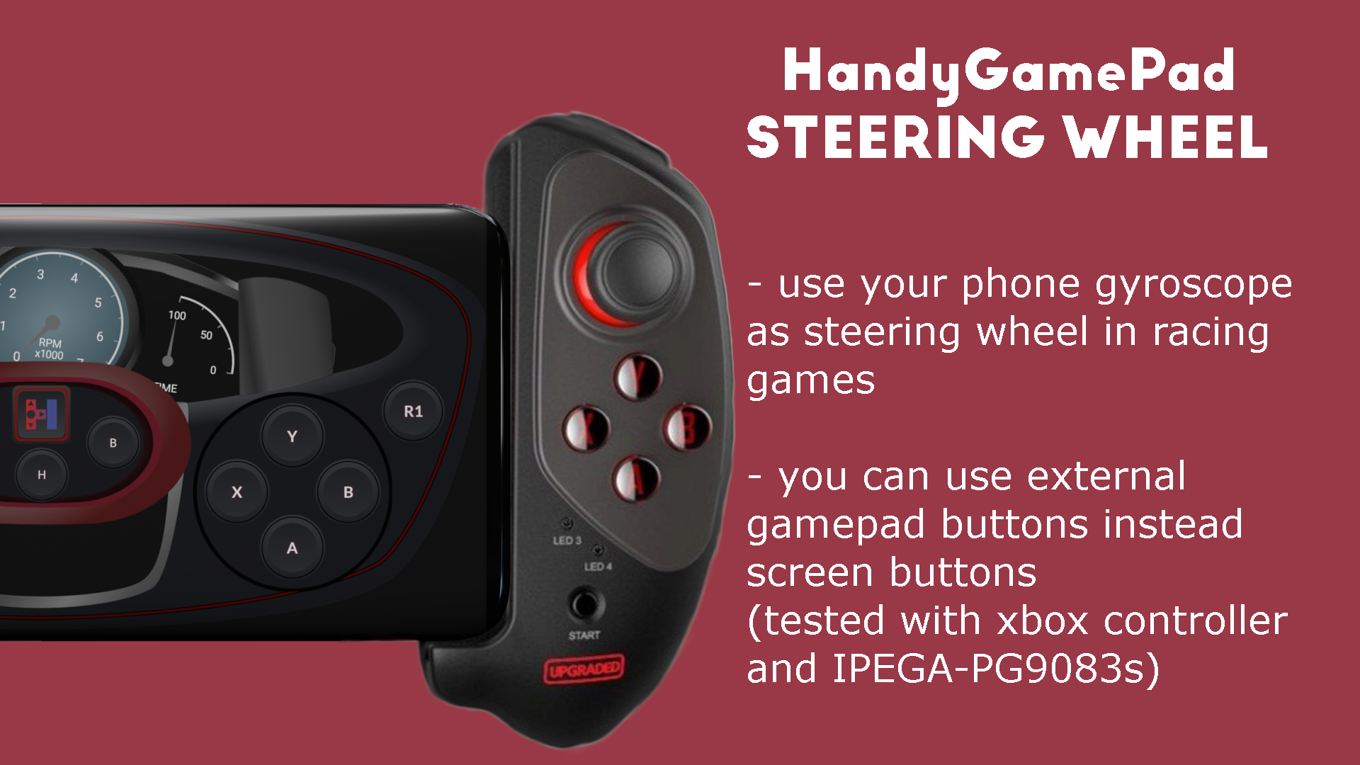 اسکرین شات 3 برنامه HandyGamePad