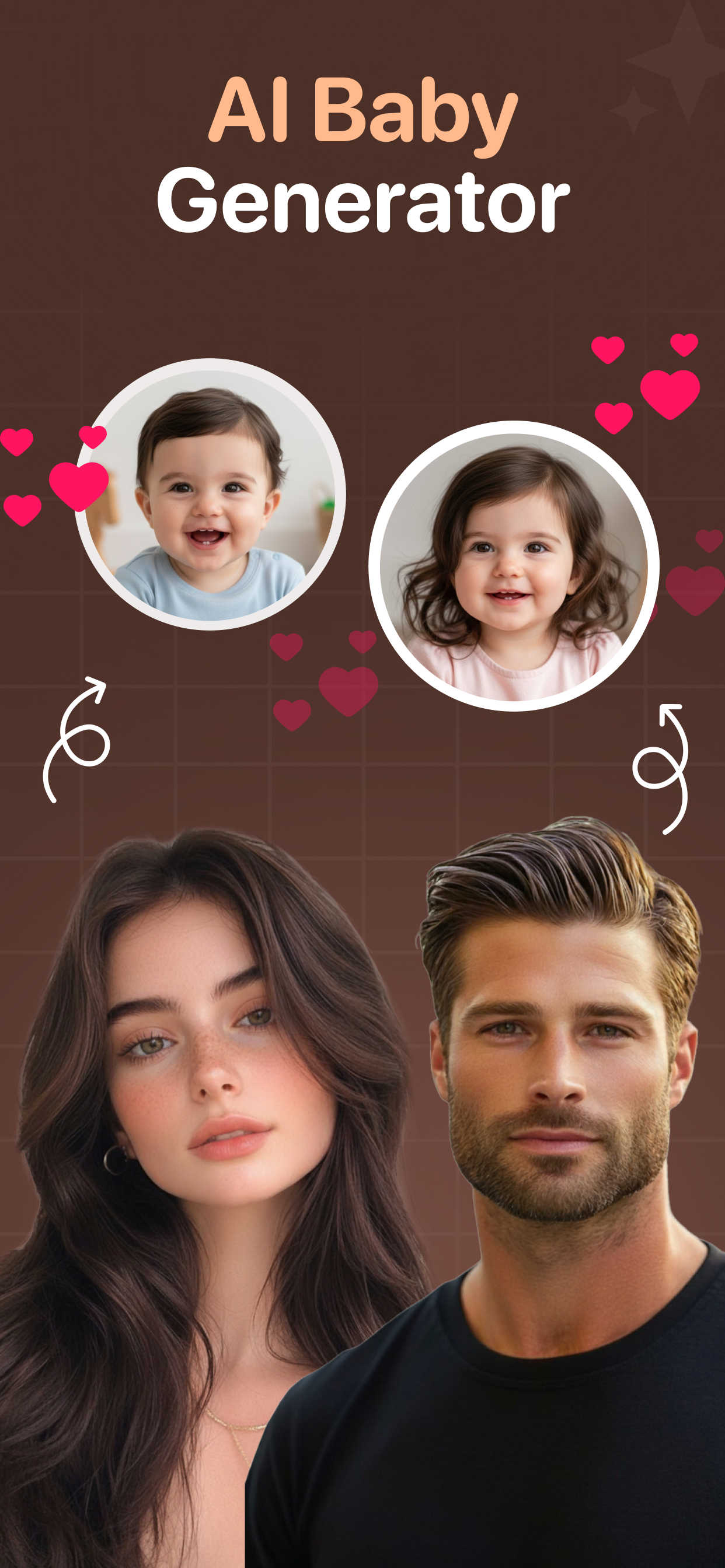 اسکرین شات 7 برنامه AI Baby Generator: Future Face