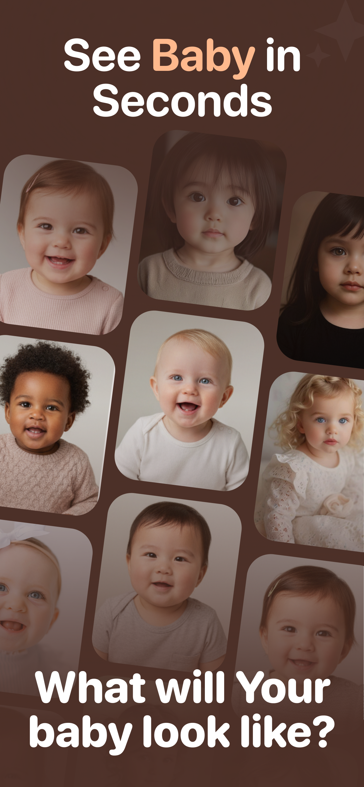 اسکرین شات 4 برنامه AI Baby Generator: Future Face