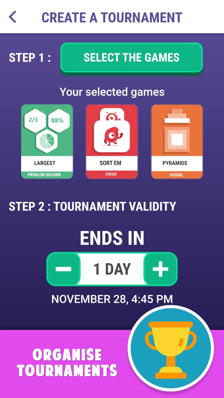 اسکرین شات 5 برنامه KettleMind: Brain Train Games