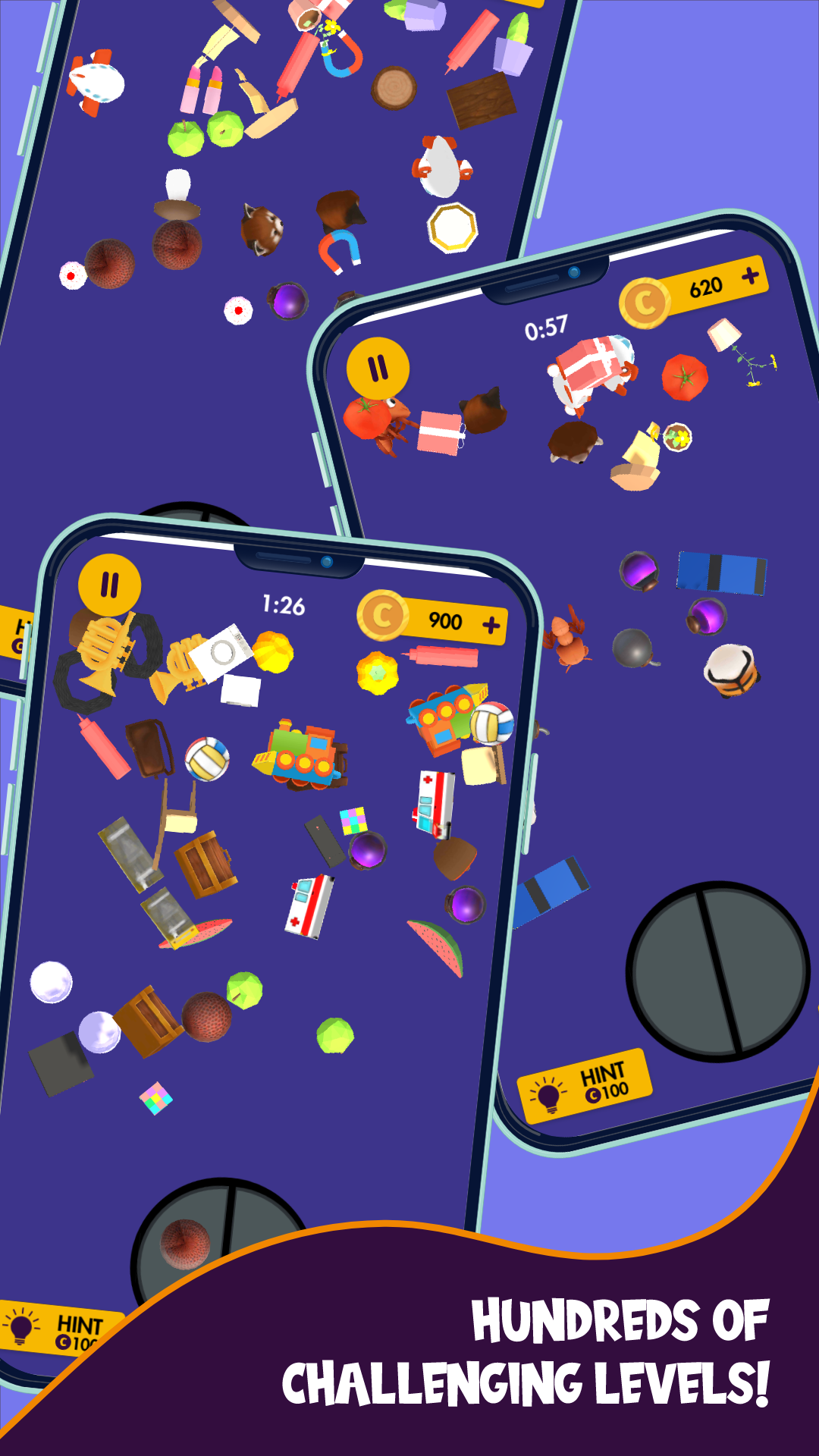 اسکرین شات 2 بازی Pair Match: 3D sorting game