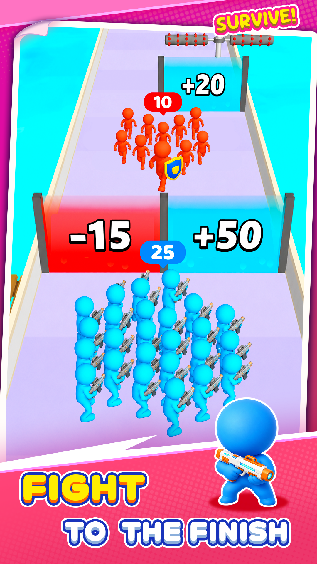 اسکرین شات 2 بازی Run Challenge3D:Parkour Game
