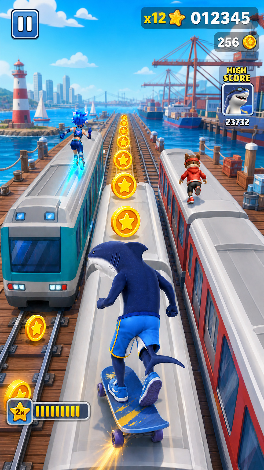 اسکرین شات 4 بازی Subway Rush: Endless Runner