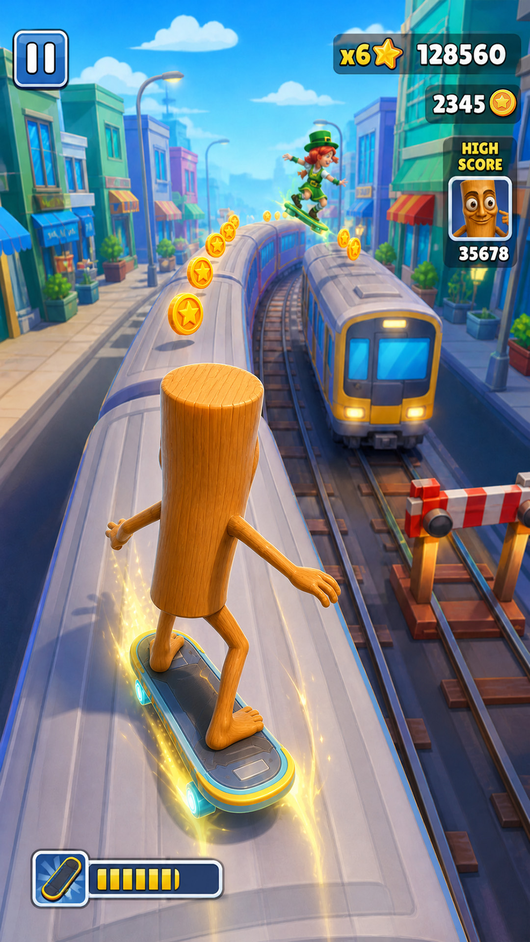 اسکرین شات 1 بازی Subway Rush: Endless Runner