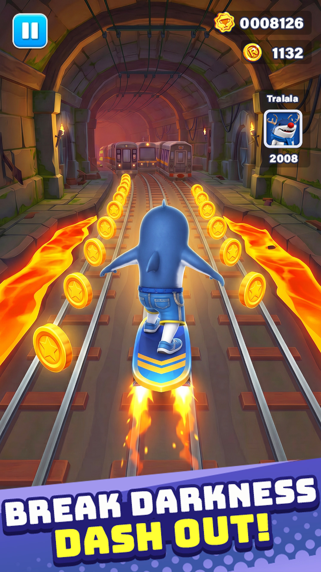 اسکرین شات 4 بازی Brainrot Subway Rush: Escape