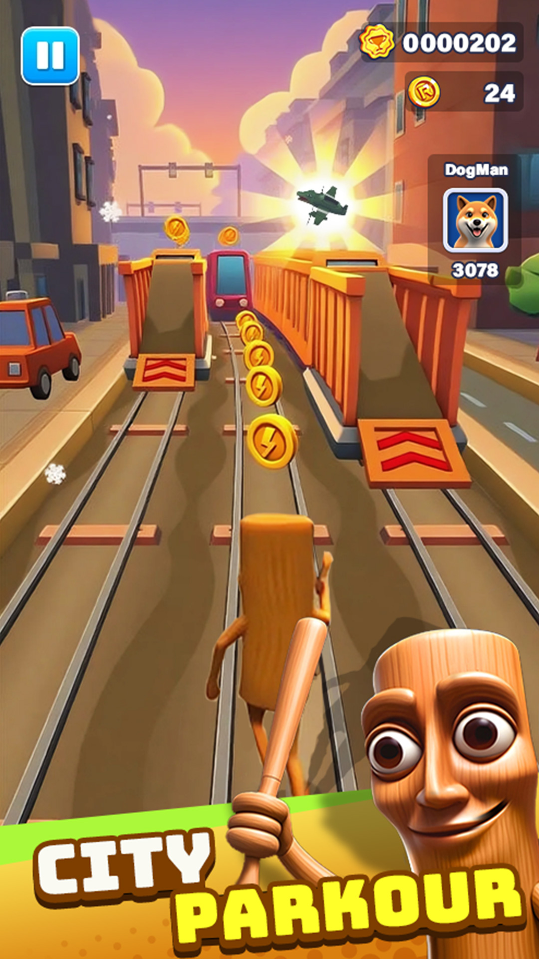 اسکرین شات 2 بازی Subway Runner: Parkour Game