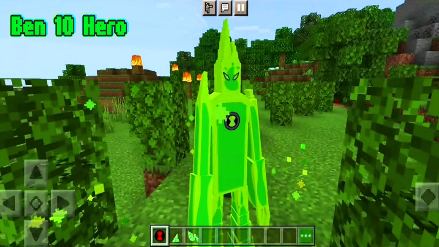 اسکرین شات 1 برنامه CraftHero Ben 10 mod