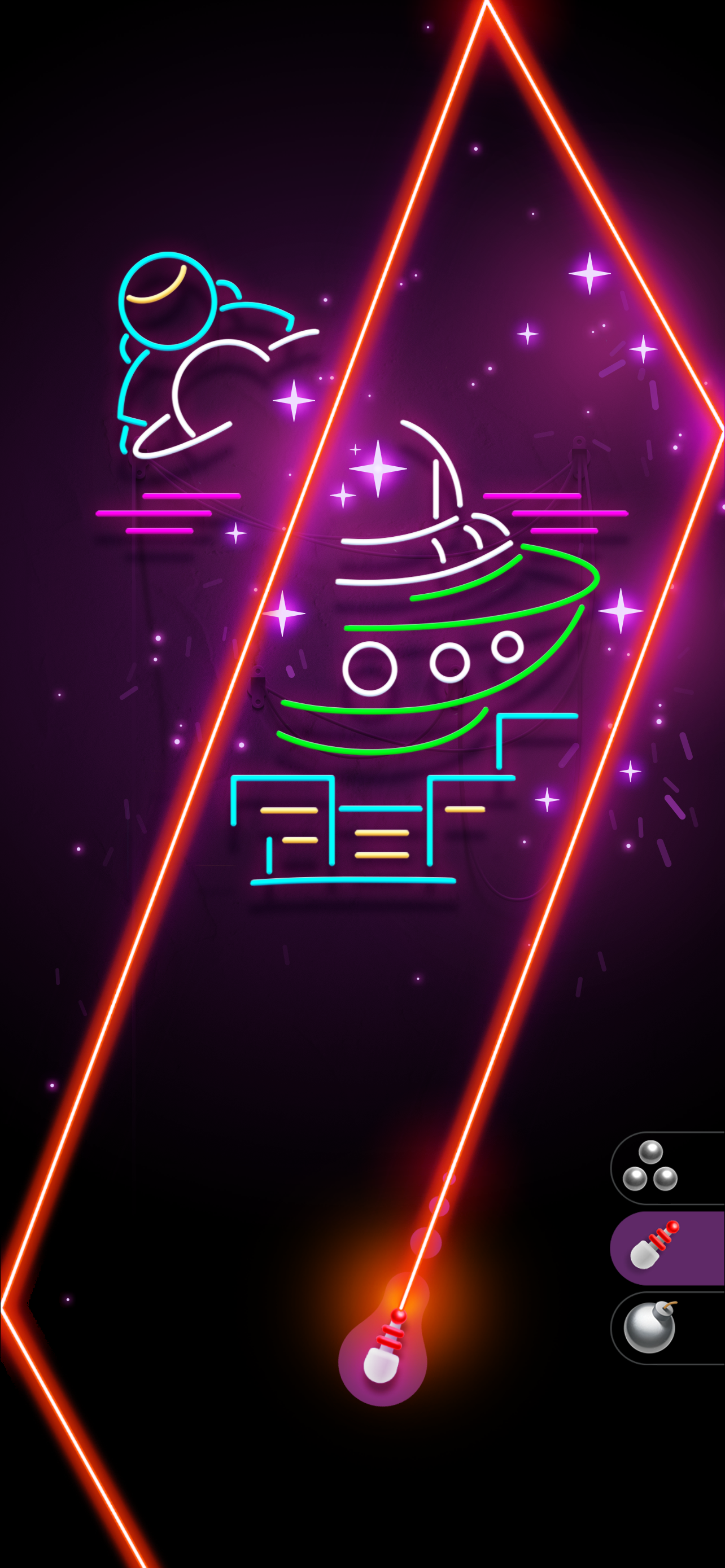 اسکرین شات 6 بازی Hit the Light - Neon Shooter