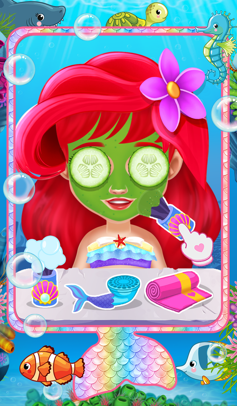اسکرین شات 3 بازی Princess Mermaid Phone