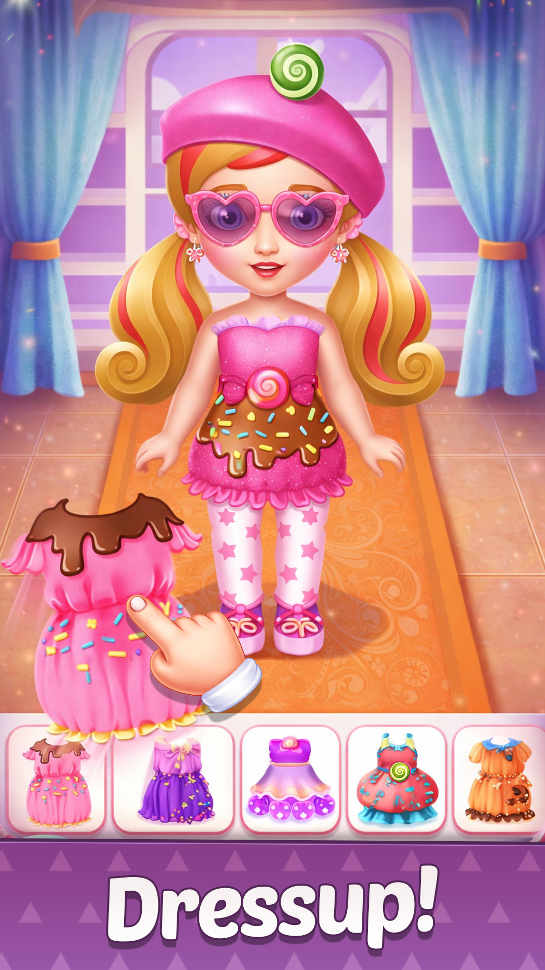 اسکرین شات 3 بازی Princess Candy Phone