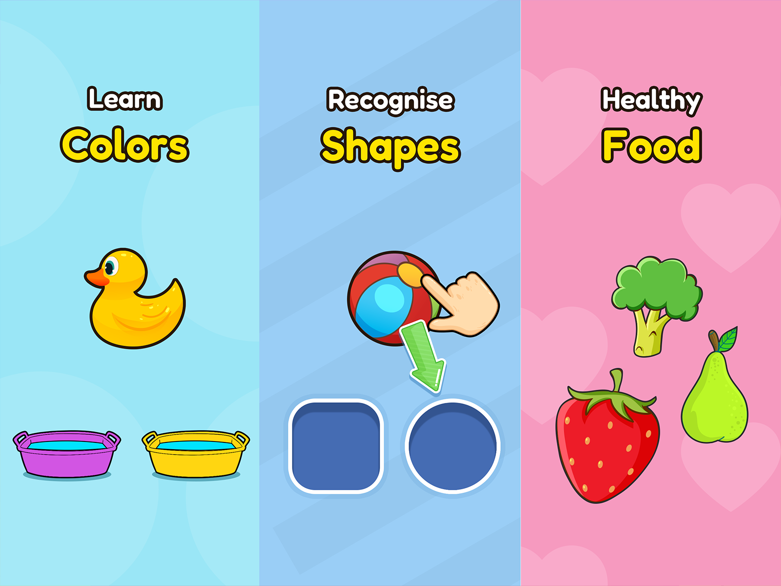 اسکرین شات 1 بازی Bebi: Baby Games for 2-4y kids