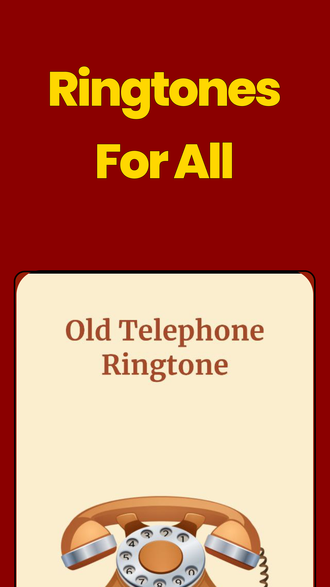 اسکرین شات 2 برنامه Old Ring Ringtone, Alarm Clock