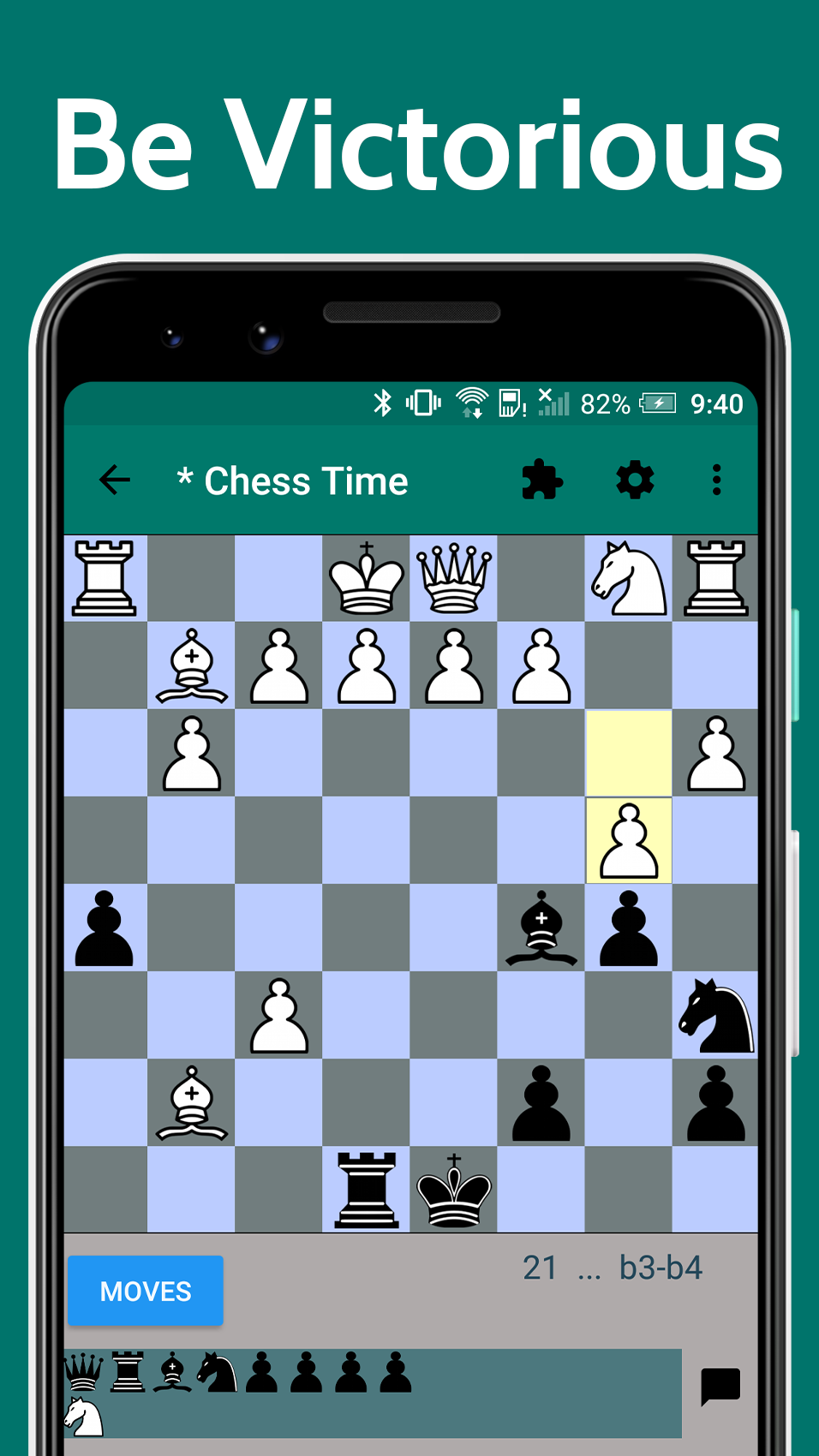 اسکرین شات 2 بازی Chess Time - Multiplayer Chess