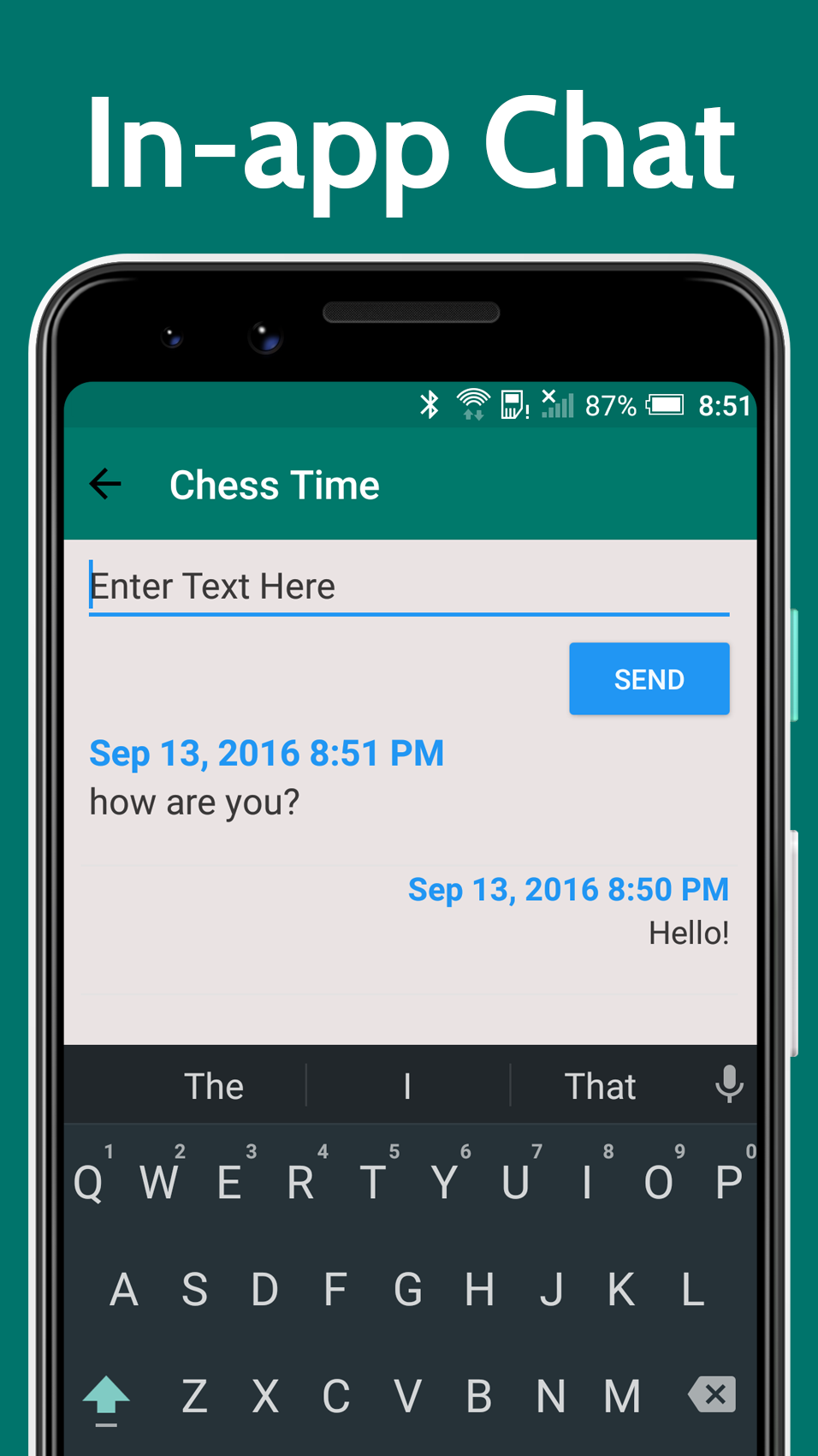 اسکرین شات 6 بازی Chess Time - Multiplayer Chess