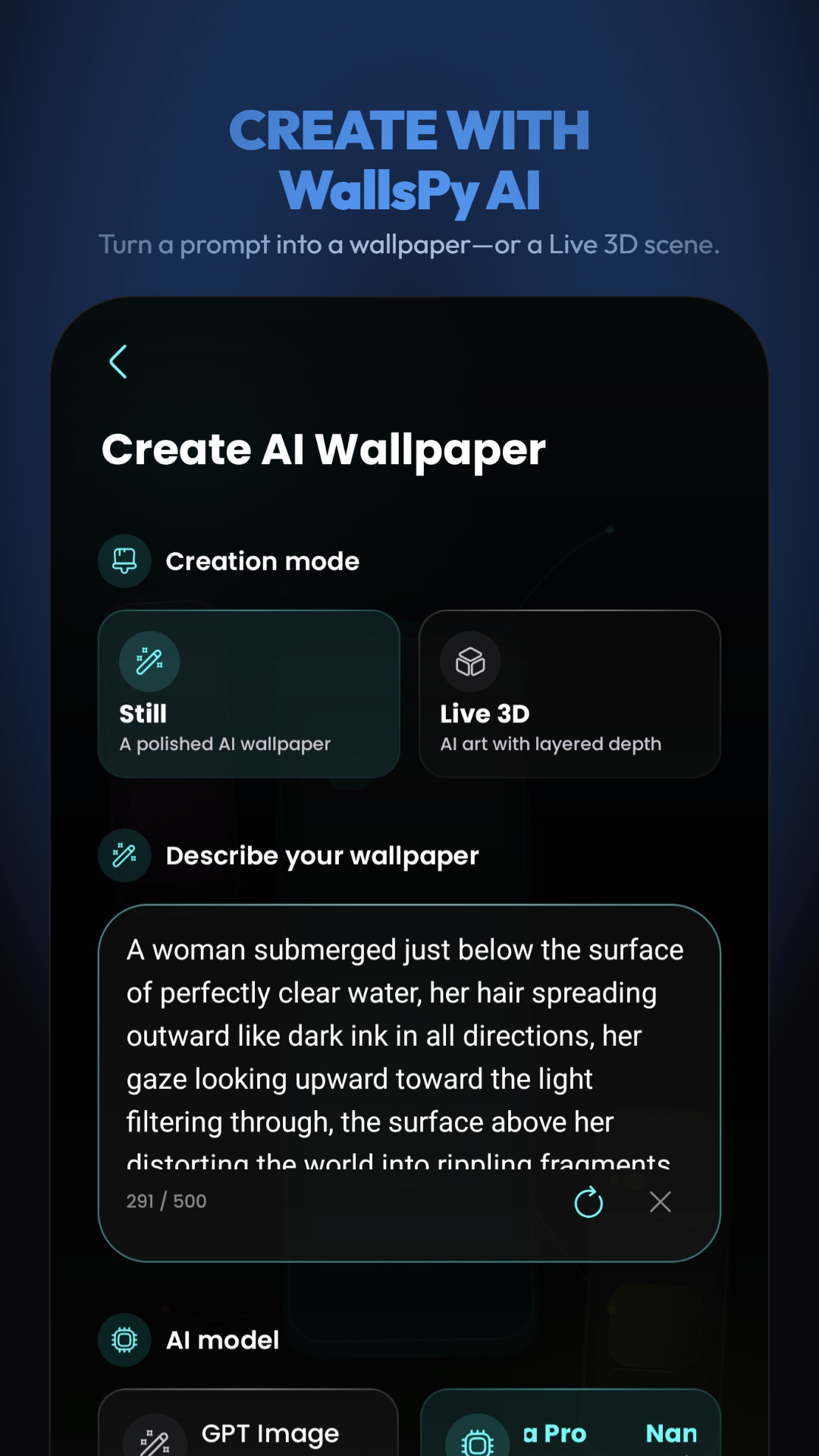 اسکرین شات 7 برنامه WallsPy 3D Parallax Wallpapers