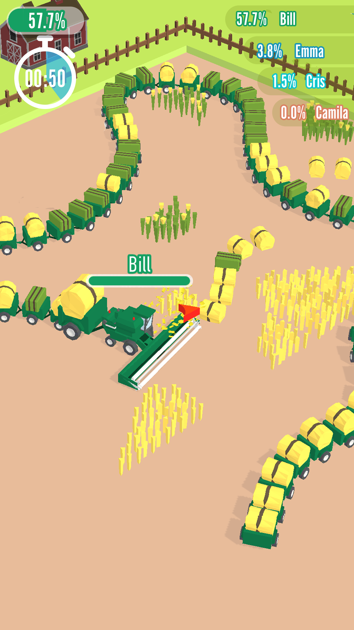 اسکرین شات 4 بازی Harvest.io – 3D Farming Arcade