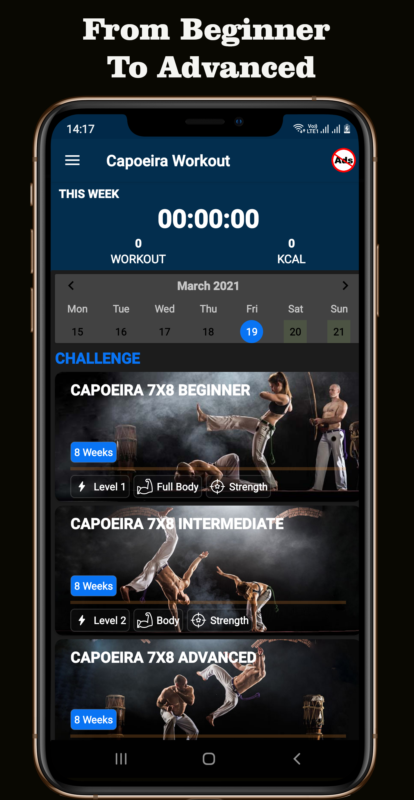 اسکرین شات 2 برنامه Capoeira Workout At Home