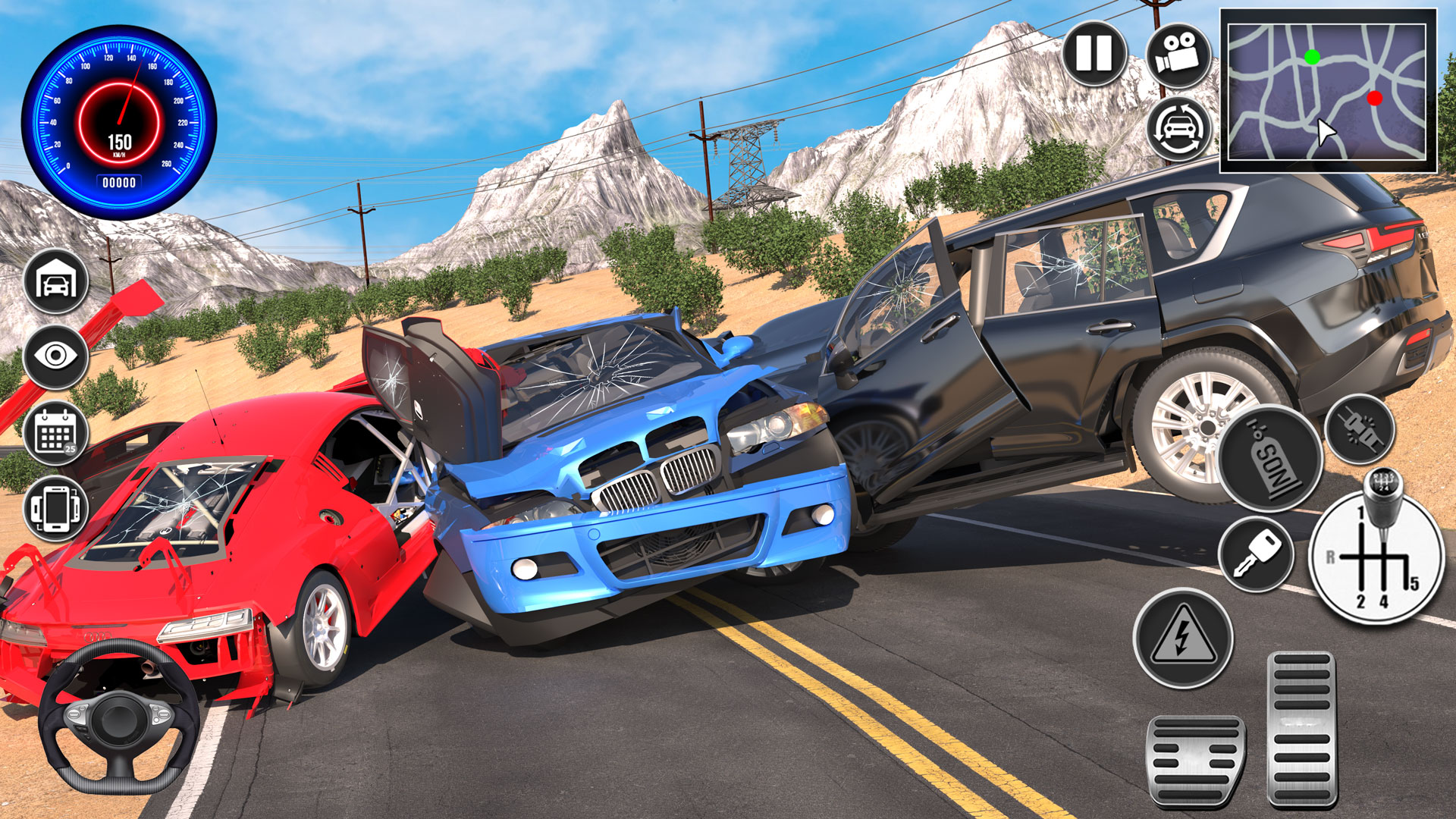 اسکرین شات 2 بازی Car Crash Simulator- Car Games