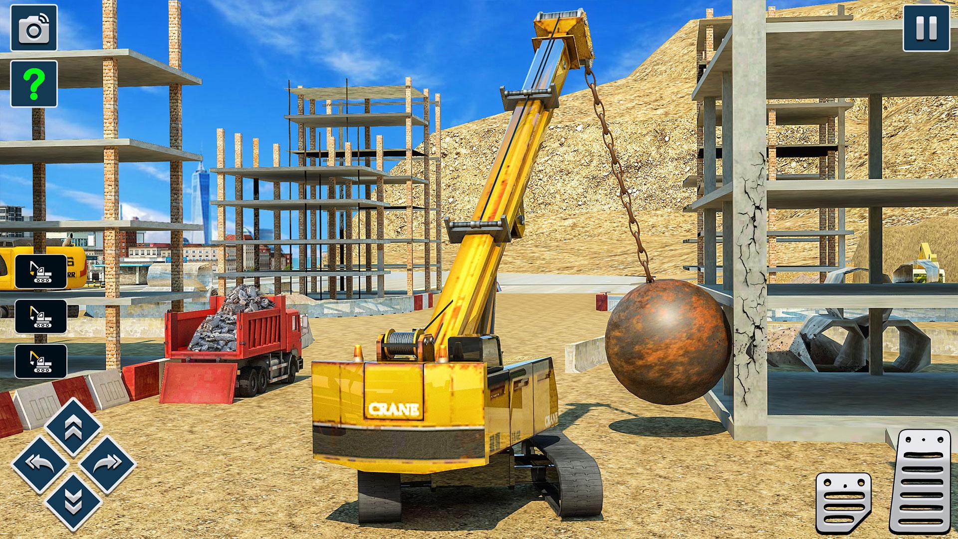 اسکرین شات 6 بازی Heavy Excavator Demolish Games