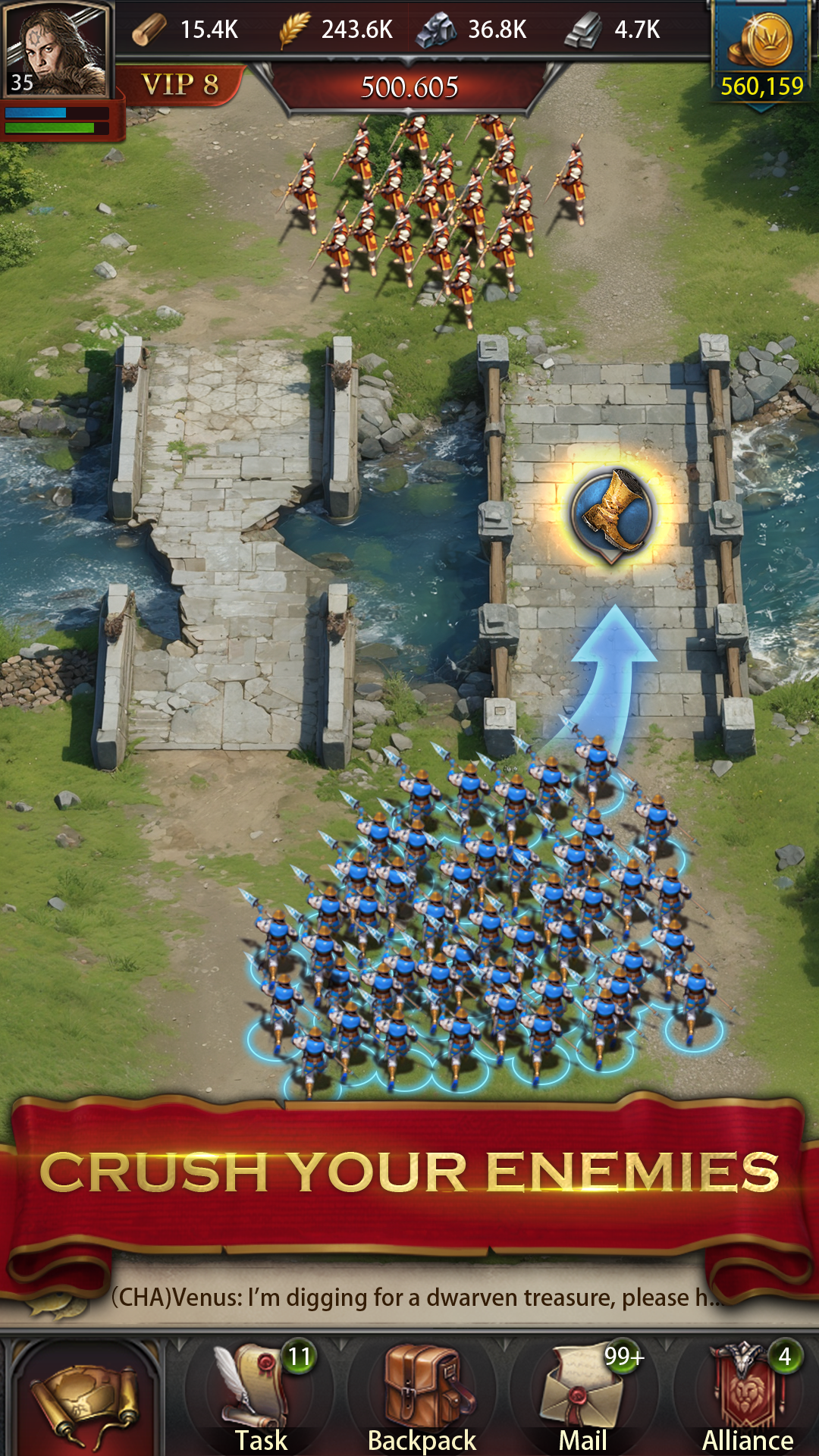 اسکرین شات 2 بازی Clash of Kings