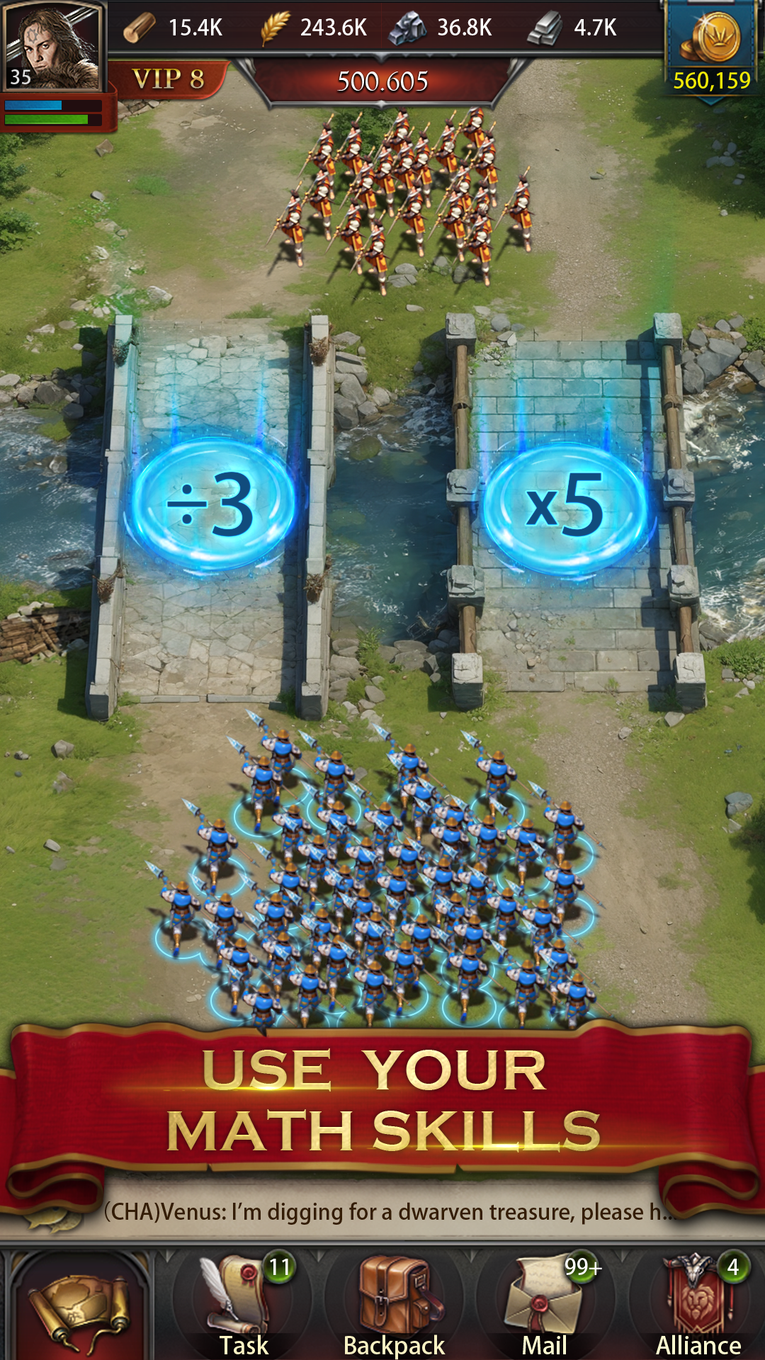 اسکرین شات 1 بازی Clash of Kings