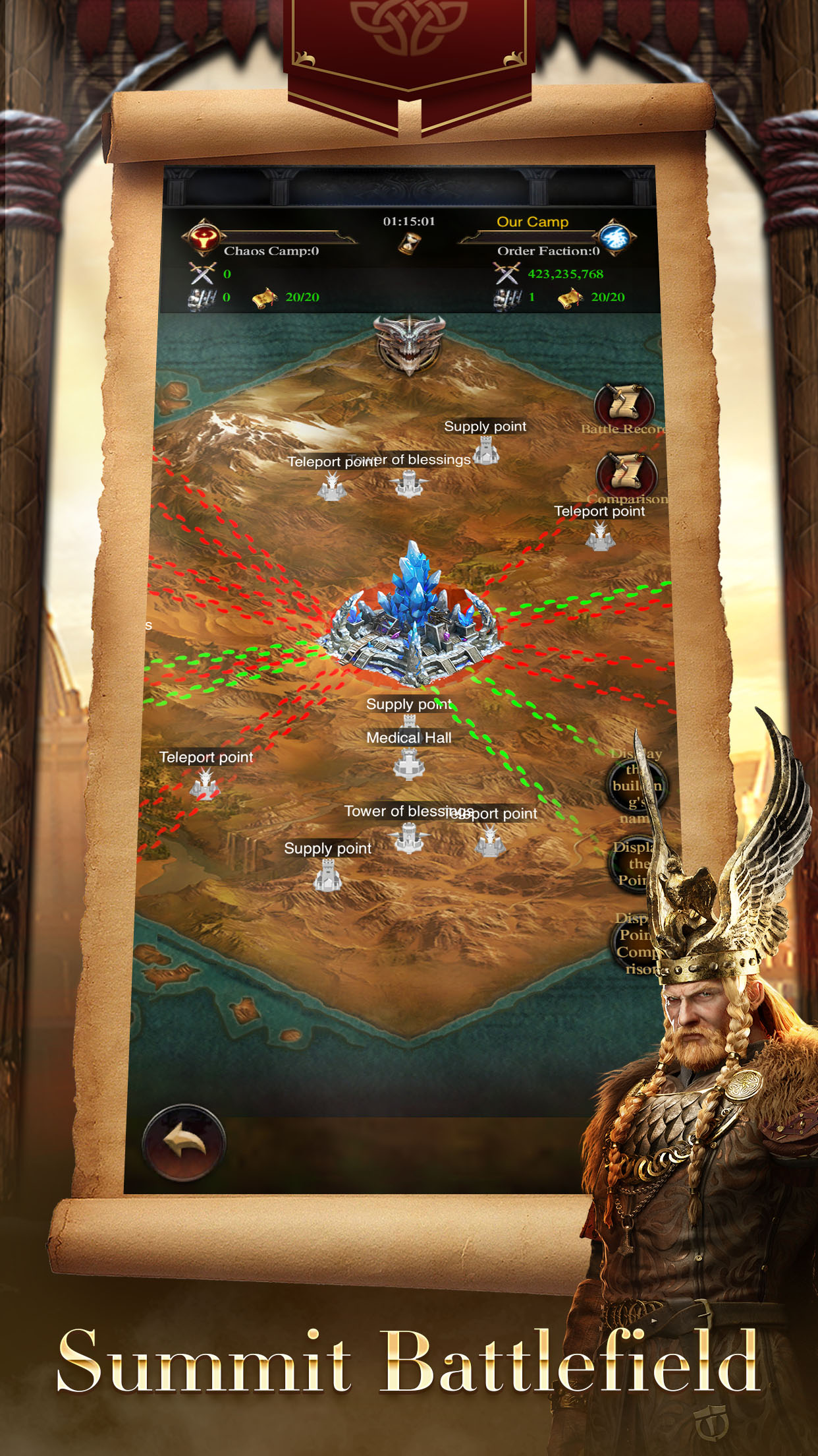 اسکرین شات 7 بازی Clash of Kings