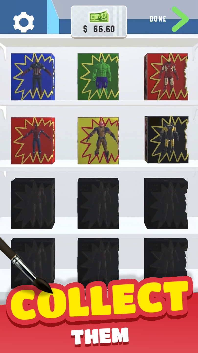 اسکرین شات 7 بازی Figurine Art - Coloring Games