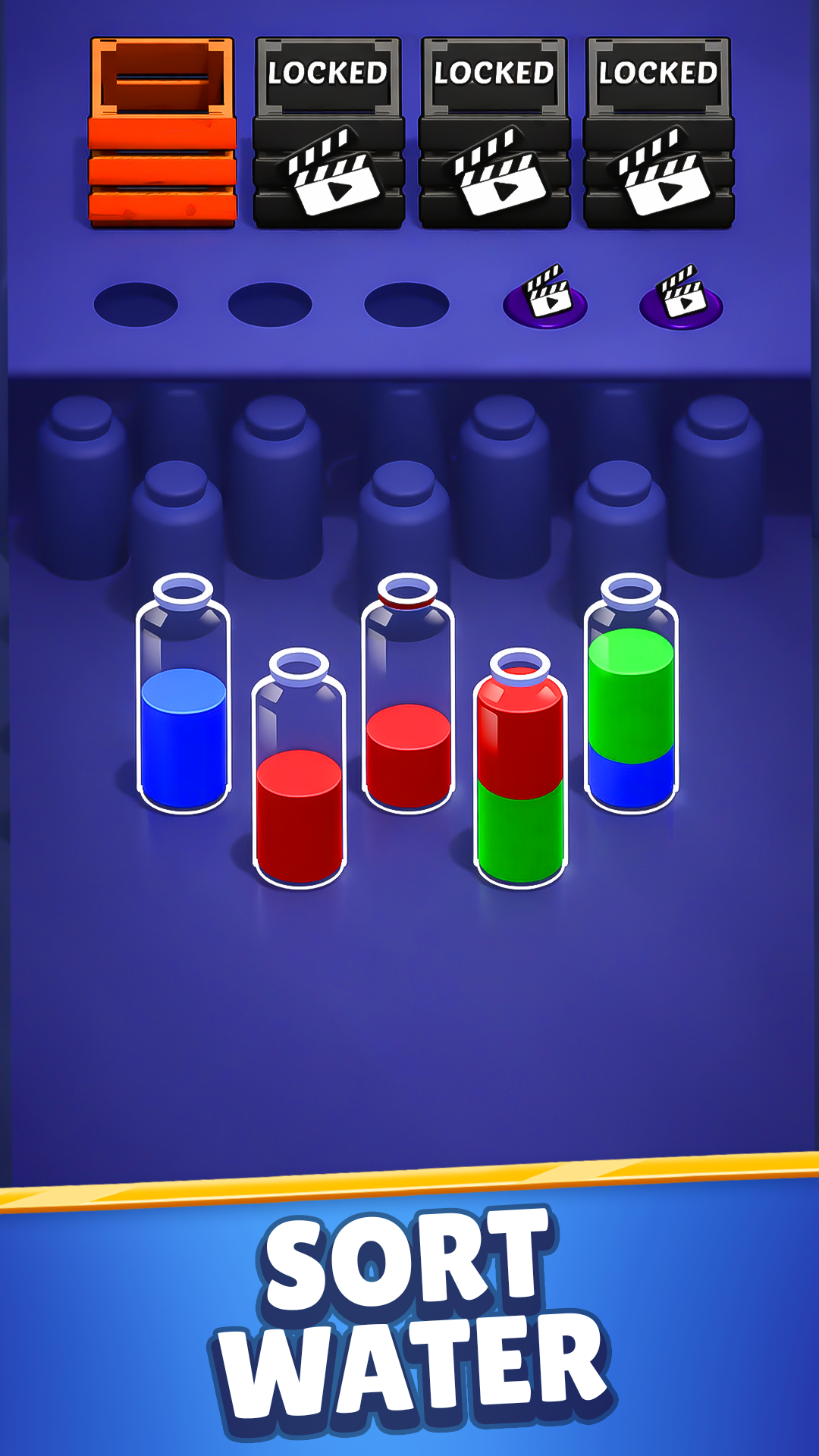 اسکرین شات 6 بازی Water Jam Sort Puzzle