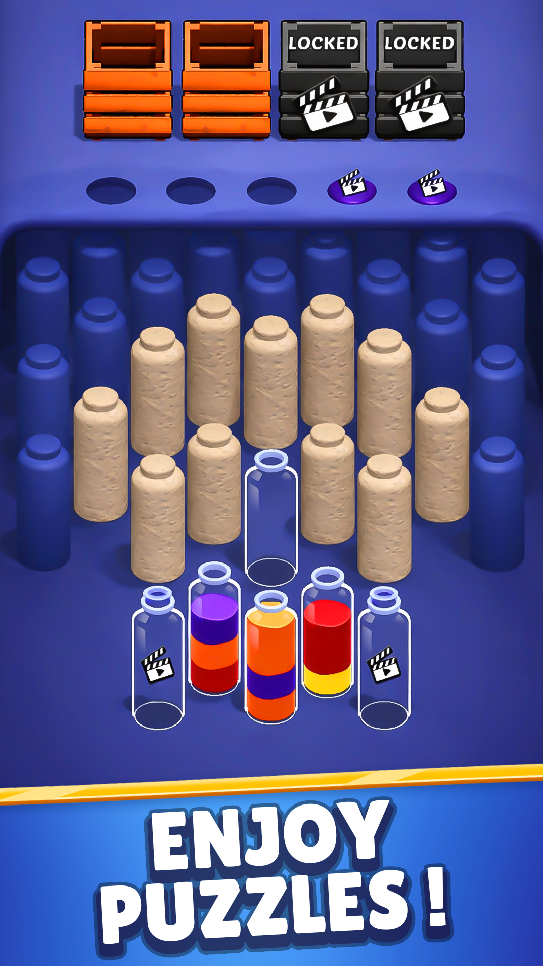 اسکرین شات 7 بازی Water Jam Sort Puzzle