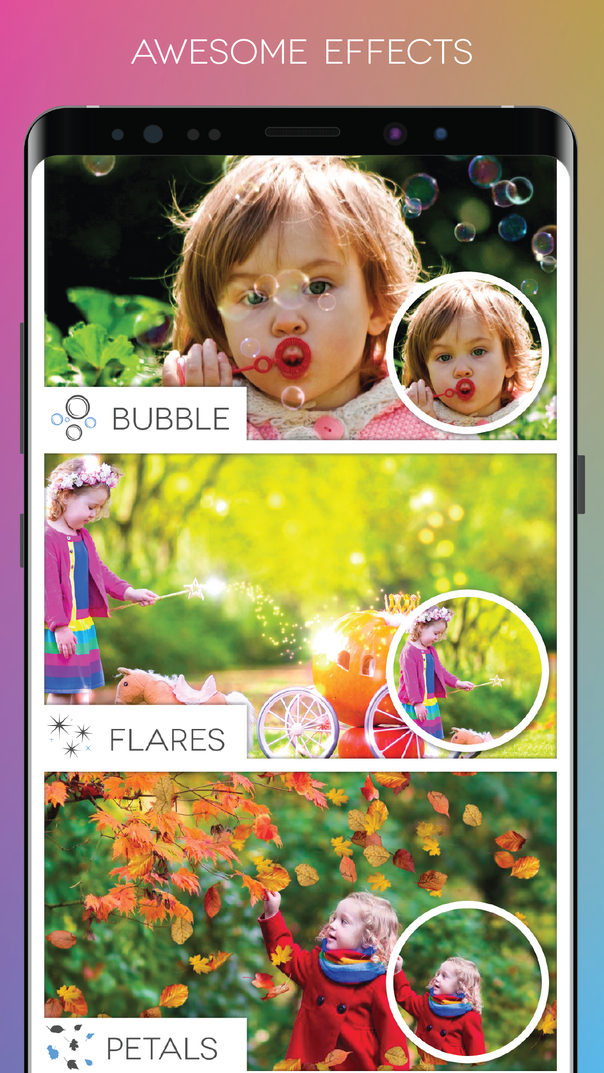 اسکرین شات 3 برنامه Fotogenic : Face & Body Editor