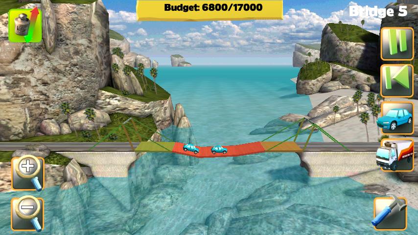اسکرین شات 1 بازی Bridge Constructor Demo