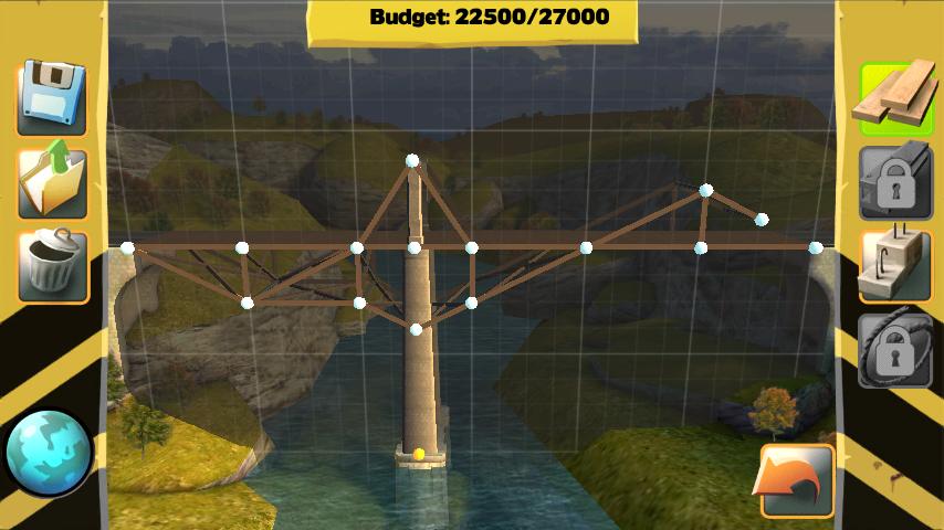 اسکرین شات 2 بازی Bridge Constructor Demo