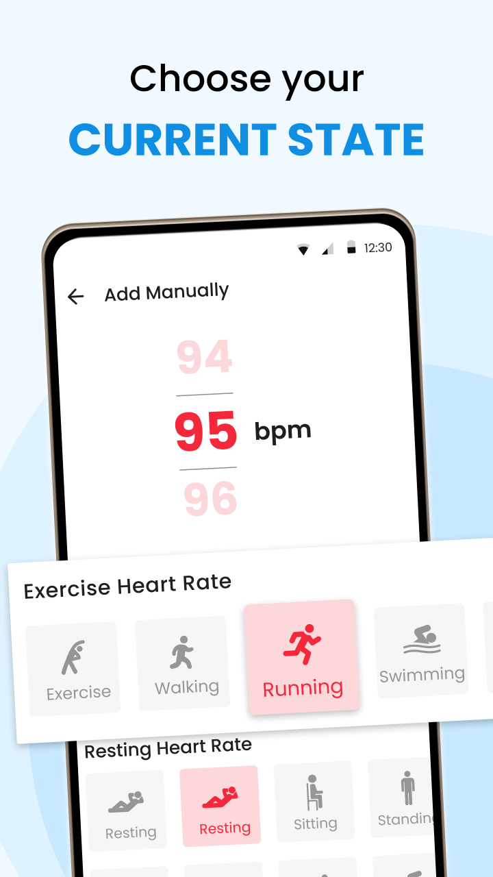 اسکرین شات 3 برنامه Heart Rate Monitor and Tracker