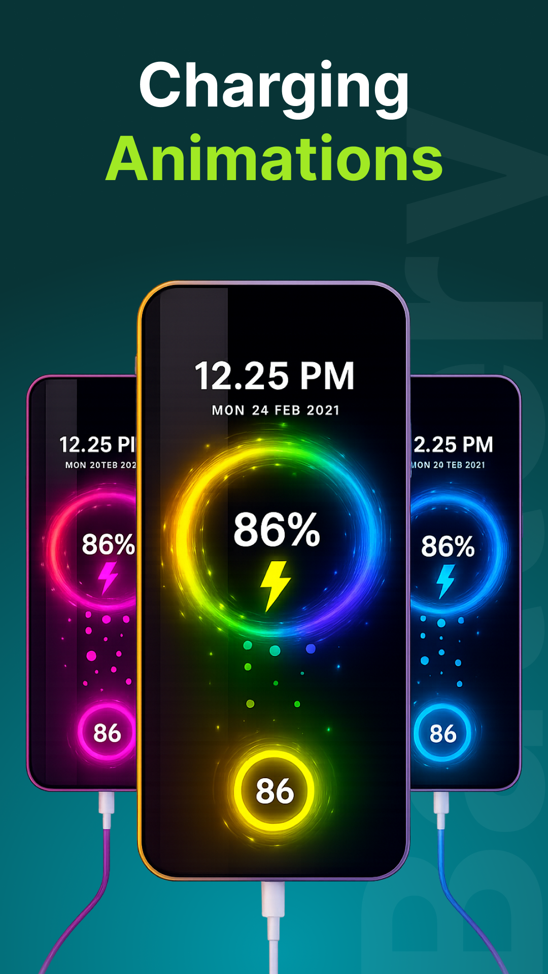 اسکرین شات 4 برنامه Full Battery Alarm 100%