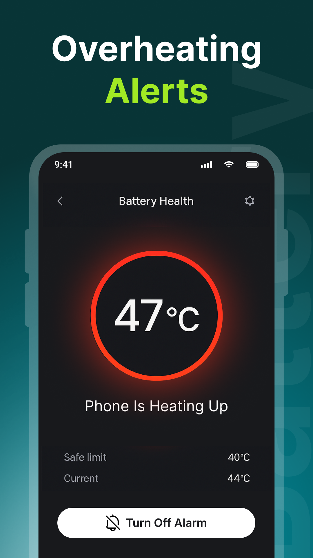 اسکرین شات 5 برنامه Full Battery Alarm 100%