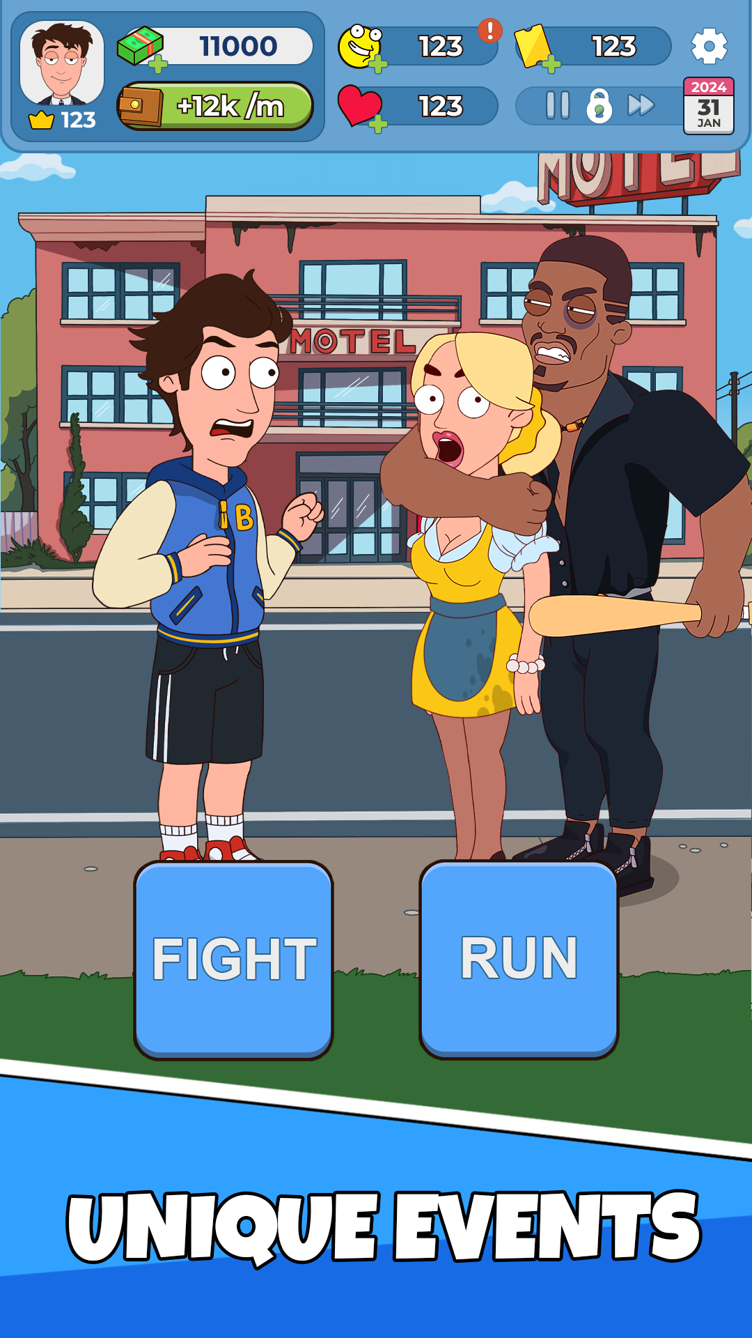 اسکرین شات 4 بازی Idle Guy: Life Simulator games