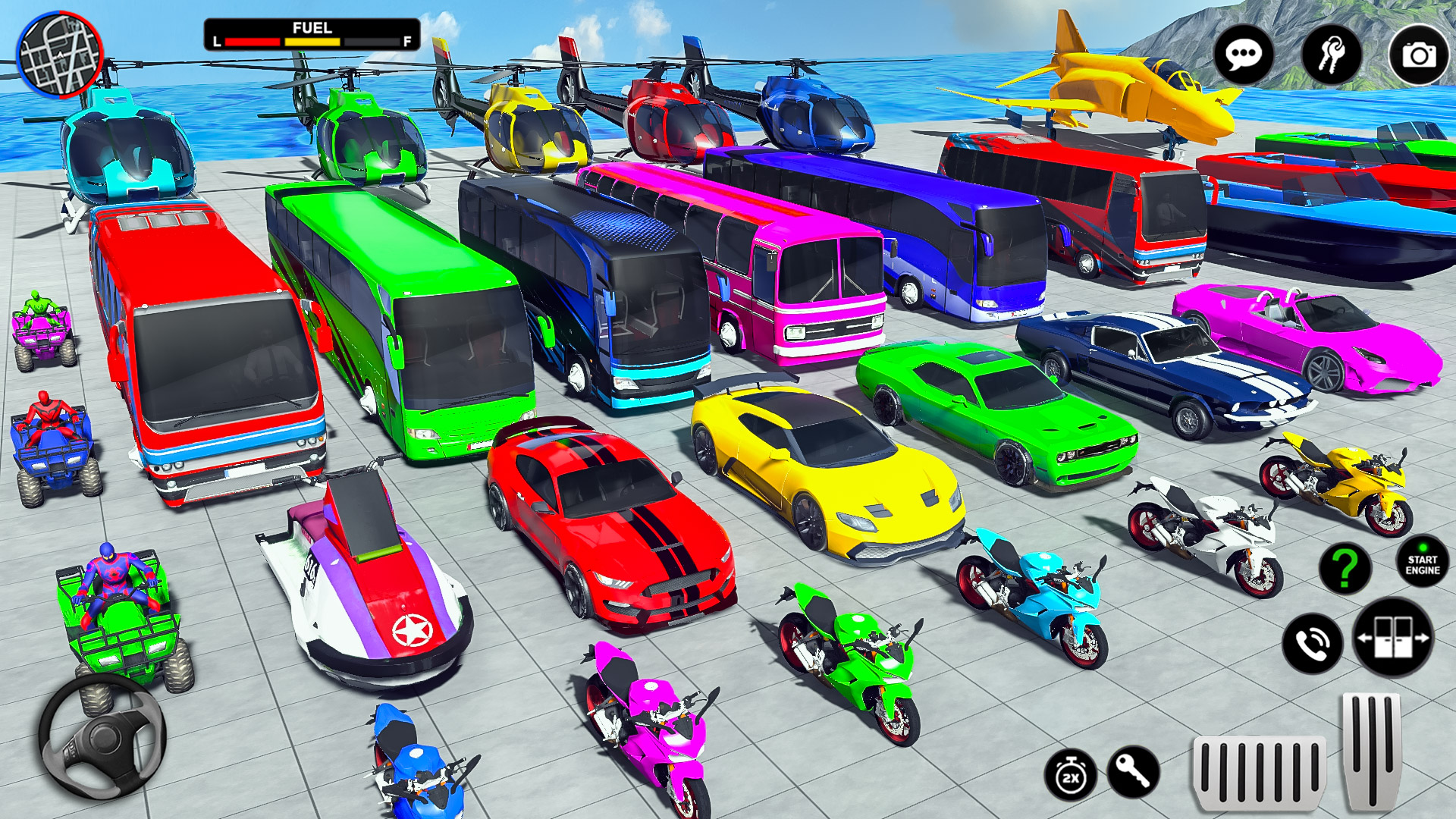 اسکرین شات 3 بازی City Bus Driver Simulator 3D