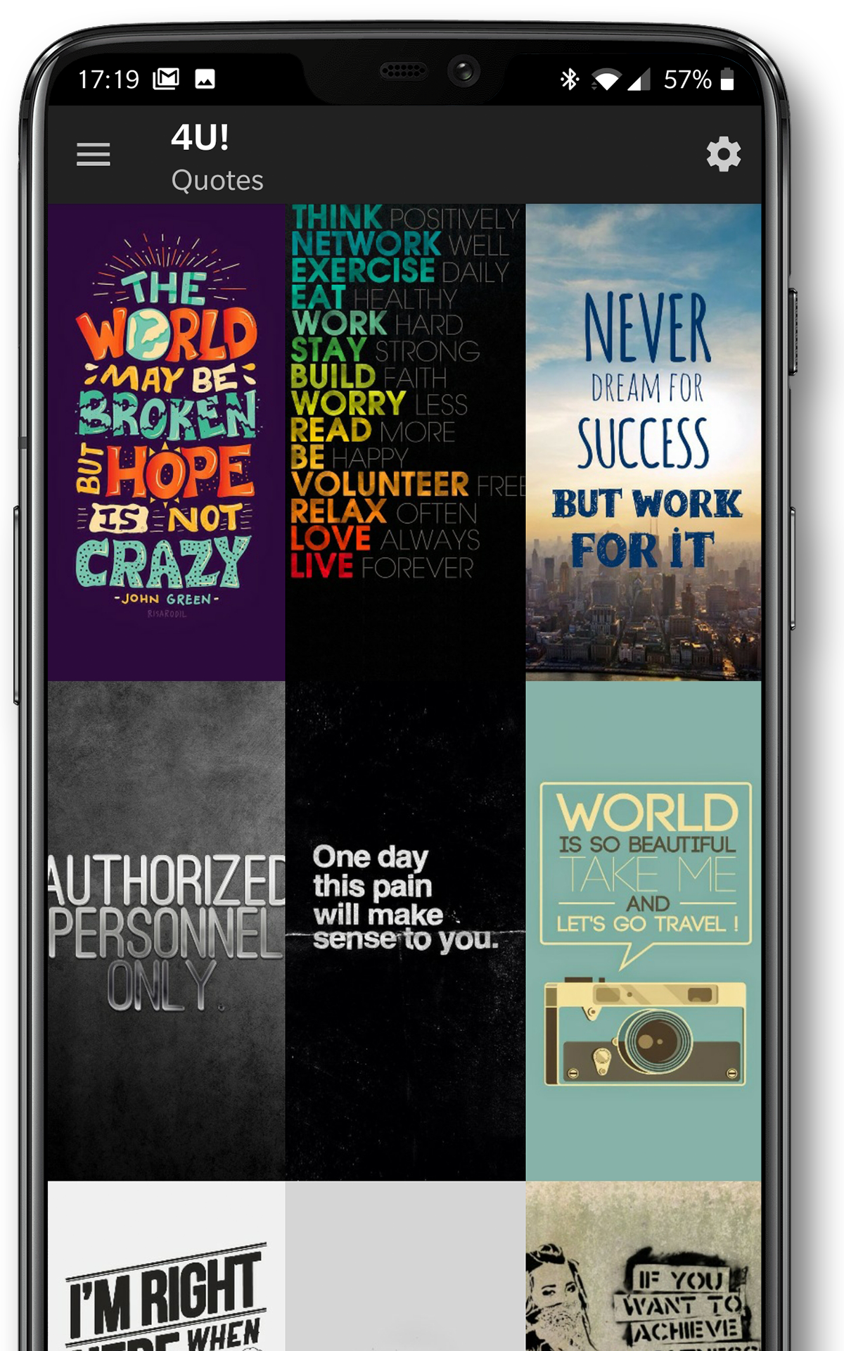 اسکرین شات 7 برنامه Walls4U: 4K Wallpapers + Maker