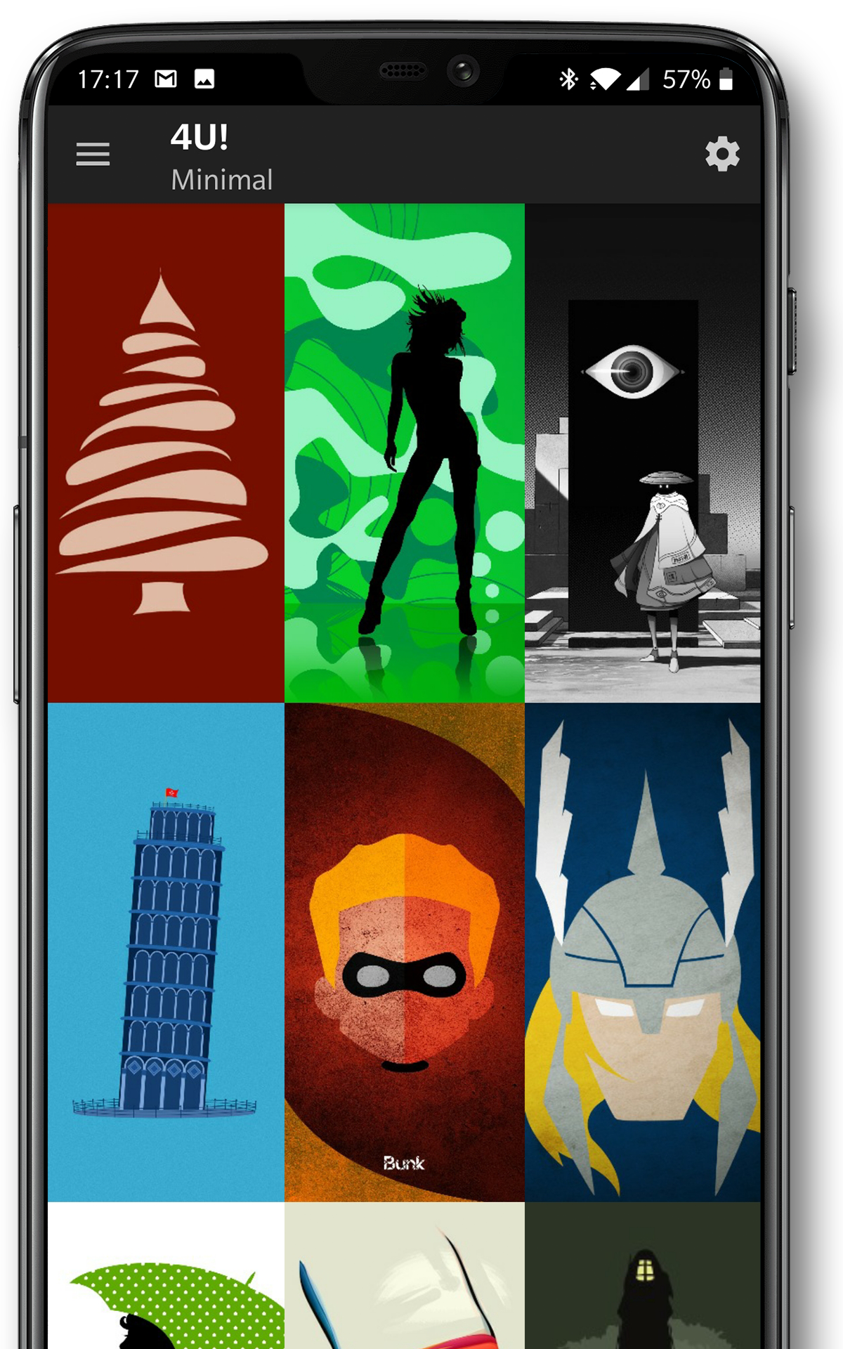 اسکرین شات 5 برنامه Walls4U: 4K Wallpapers + Maker