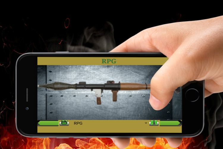 اسکرین شات 4 برنامه Firearms Sounds