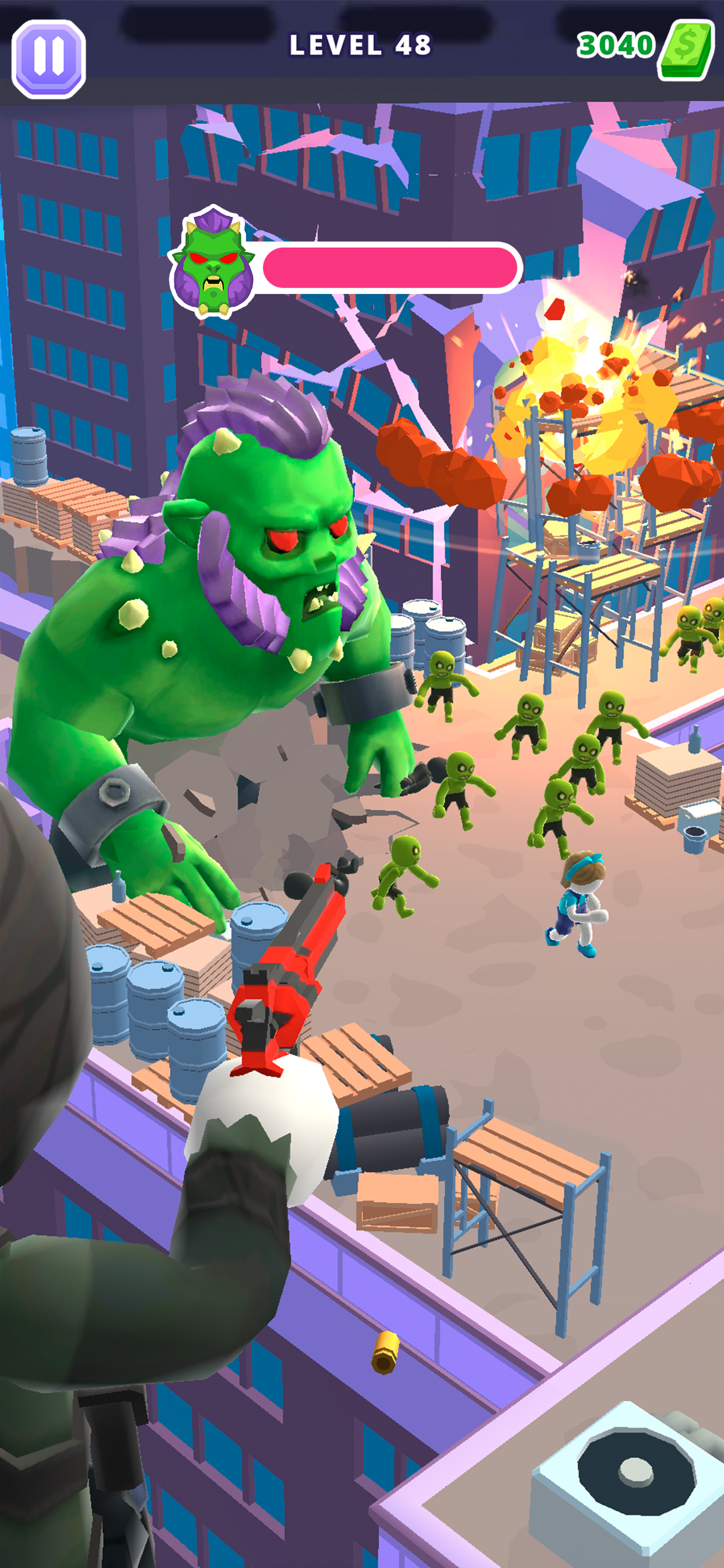 اسکرین شات 1 بازی Heli Monsters - Giant Hunter