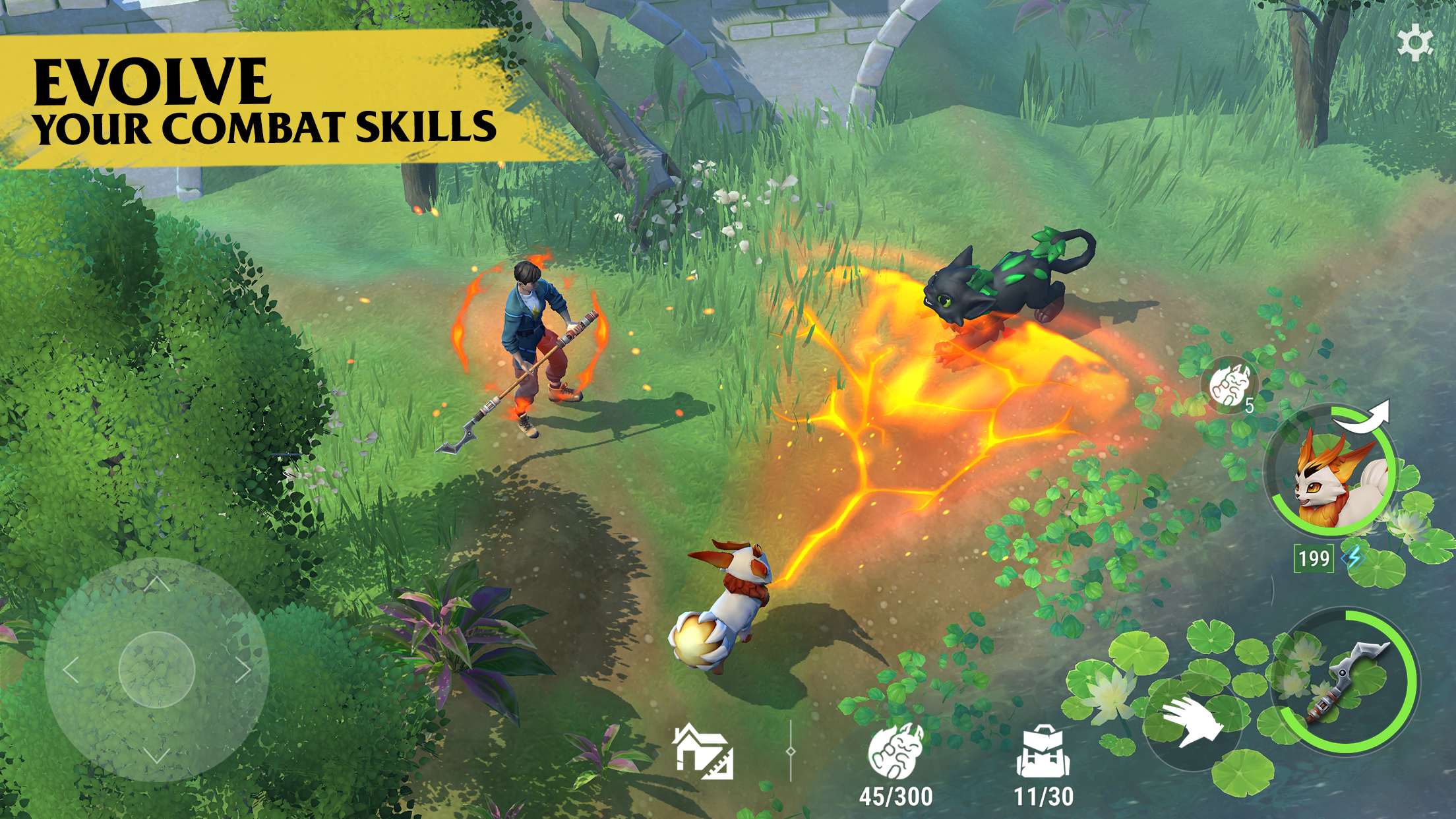 اسکرین شات 6 بازی Amikin Village: Magic Sim RPG