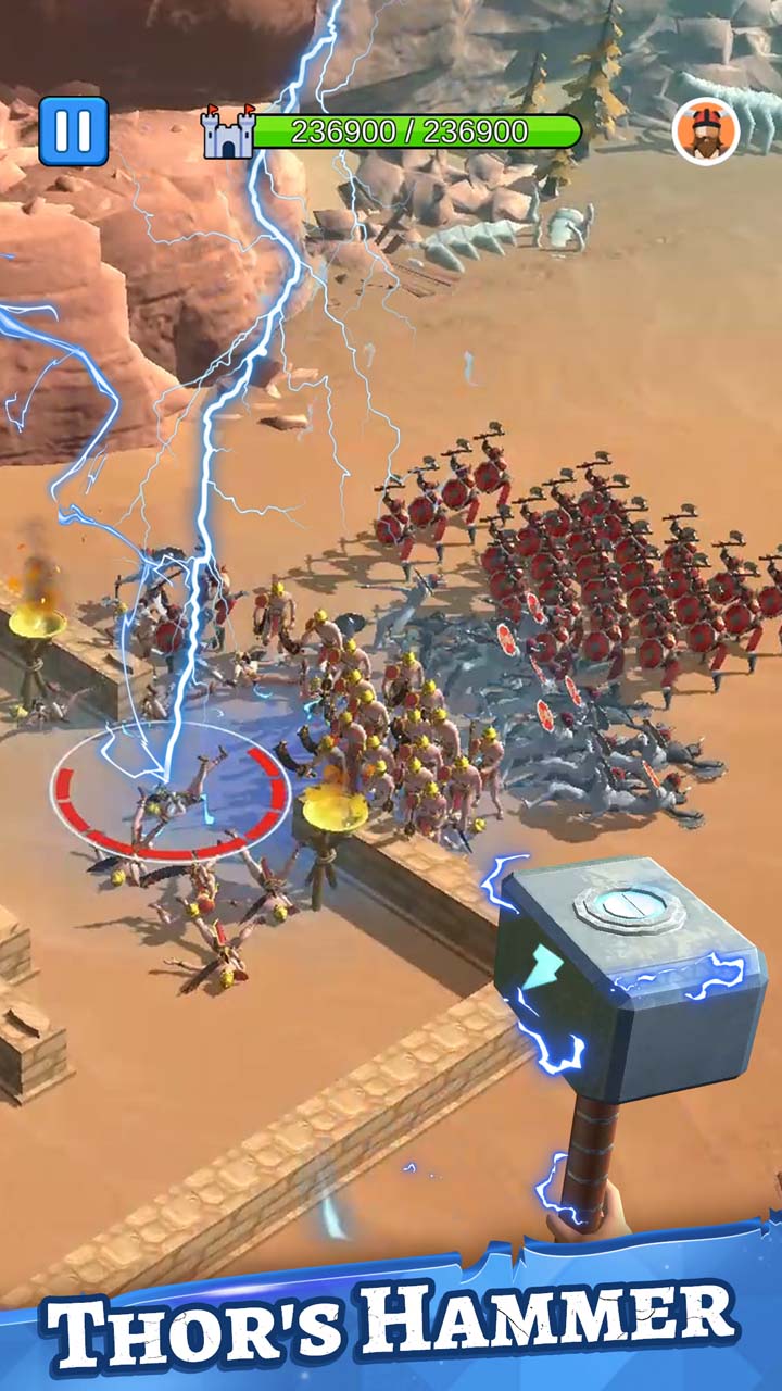 اسکرین شات 5 بازی Castle War:Empire Archer